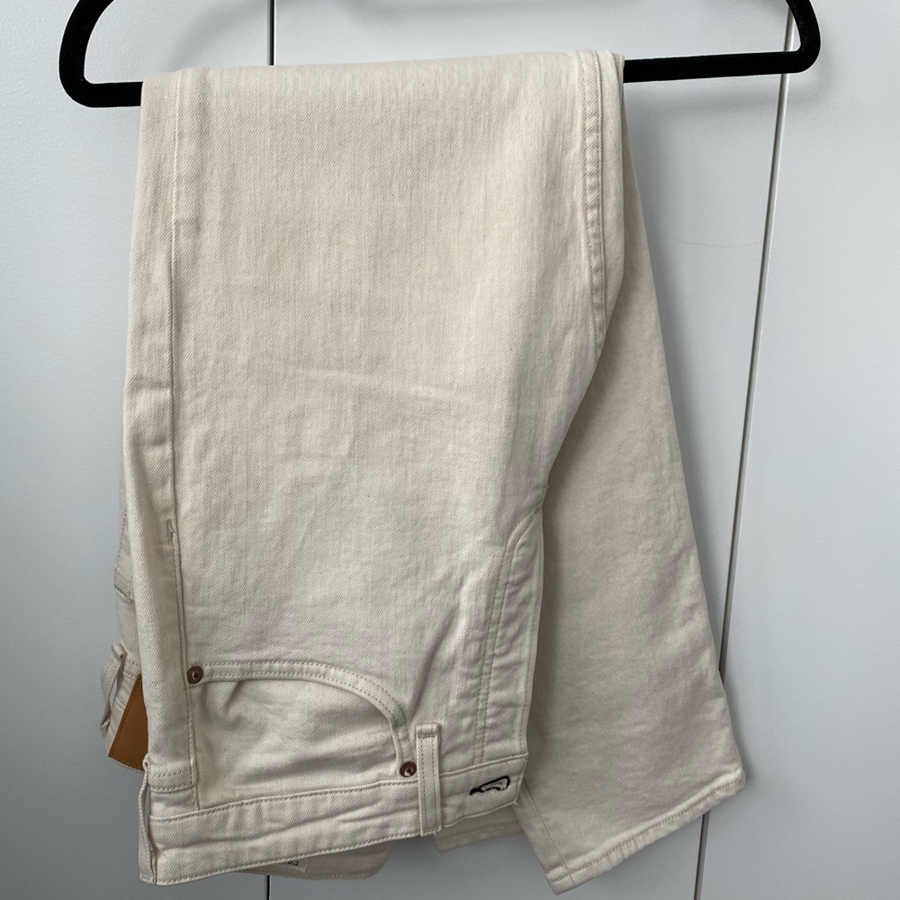 Cream rag&bone jeans